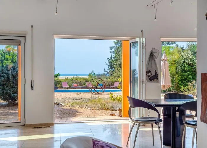 Villa Meia Lua - Your Private Artsy Paradise Overlooking The Ria Formosa With Pool And Sea Views Near Barril Beach, Tavira Luz de Tavira