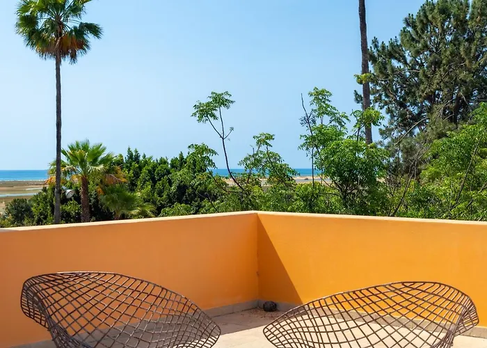 Villa Meia Lua - Your Private Artsy Paradise Overlooking The Ria Formosa With Pool And Sea Views Near Barril Beach, Tavira Luz de Tavira