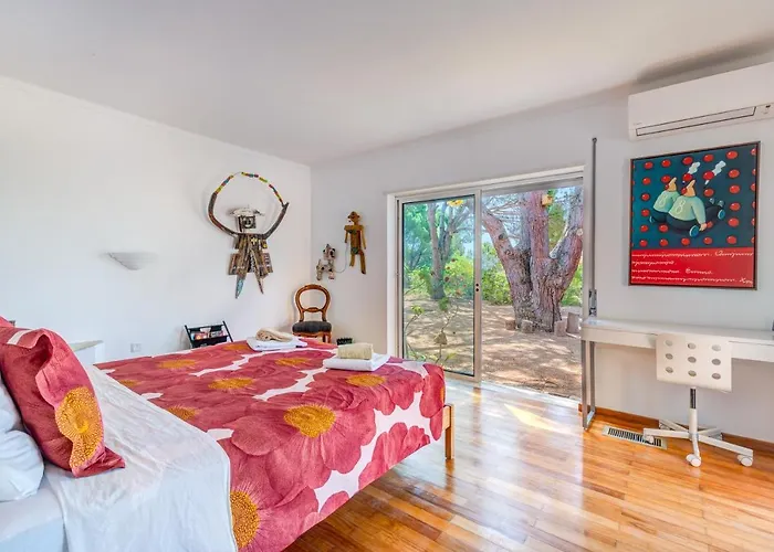 Villa Meia Lua - Your Private Artsy Paradise Overlooking The Ria Formosa With Pool And Sea Views Near Barril Beach, Tavira *