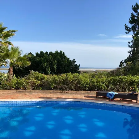 Meia Lua - Your Private Artsy Paradise Overlooking The Ria Formosa With Pool And Sea Views Near Barril Beach, Tavira *
