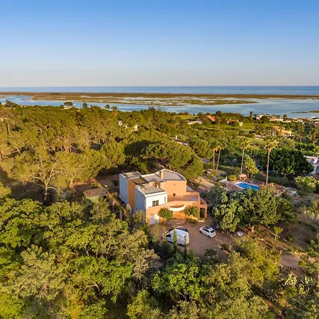 Villa Meia Lua - Your Private Artsy Paradise Overlooking The Ria Formosa With Pool And Sea Views Near Barril Beach, Tavira